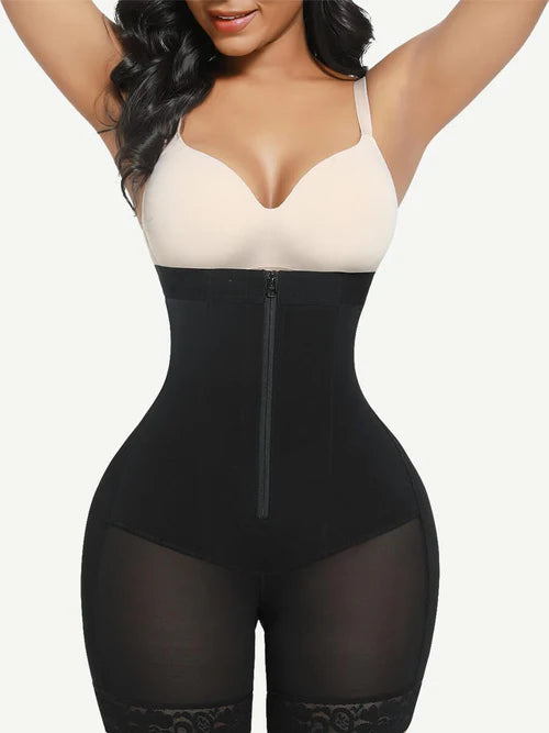 Shapewear шорти с 4 стоманени банела и силна коремна зона