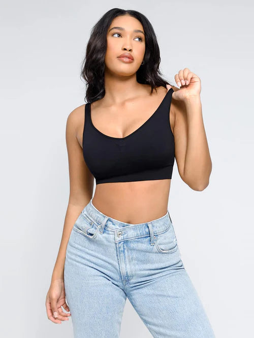 Seamless сутиен с U-гръб и стабилна поддръжка