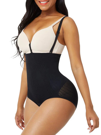 Безшевно високо-талийно оформящо боди с butt-lift ефект