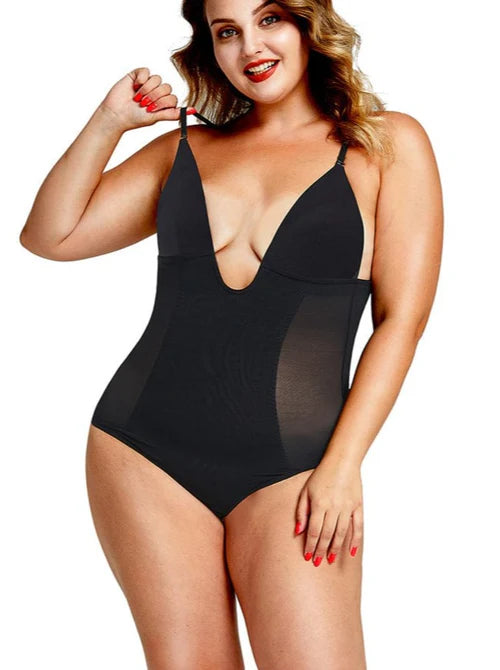 Женско оформящо боди за рокли с отворен гръб – регулируеми презрамки