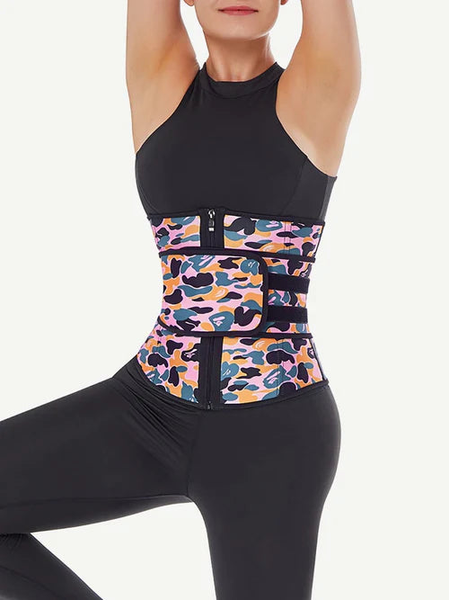 Камуфлажен латексов оформящ колан за тренировки